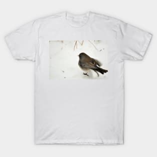 Winter Snow Bird 4 T-Shirt